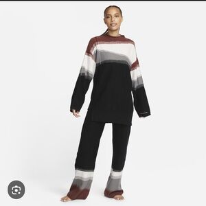 Nike Yoga Therma-Fit ADV Orewood Long Sleeve Knit Shirt and Pant Set